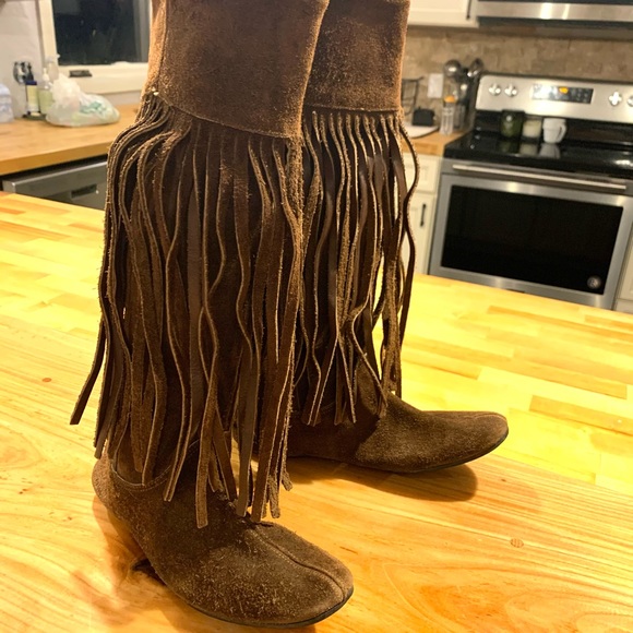 PEACE ☮️ and ❤️...these RETRO BOOTS!! - Picture 2 of 7